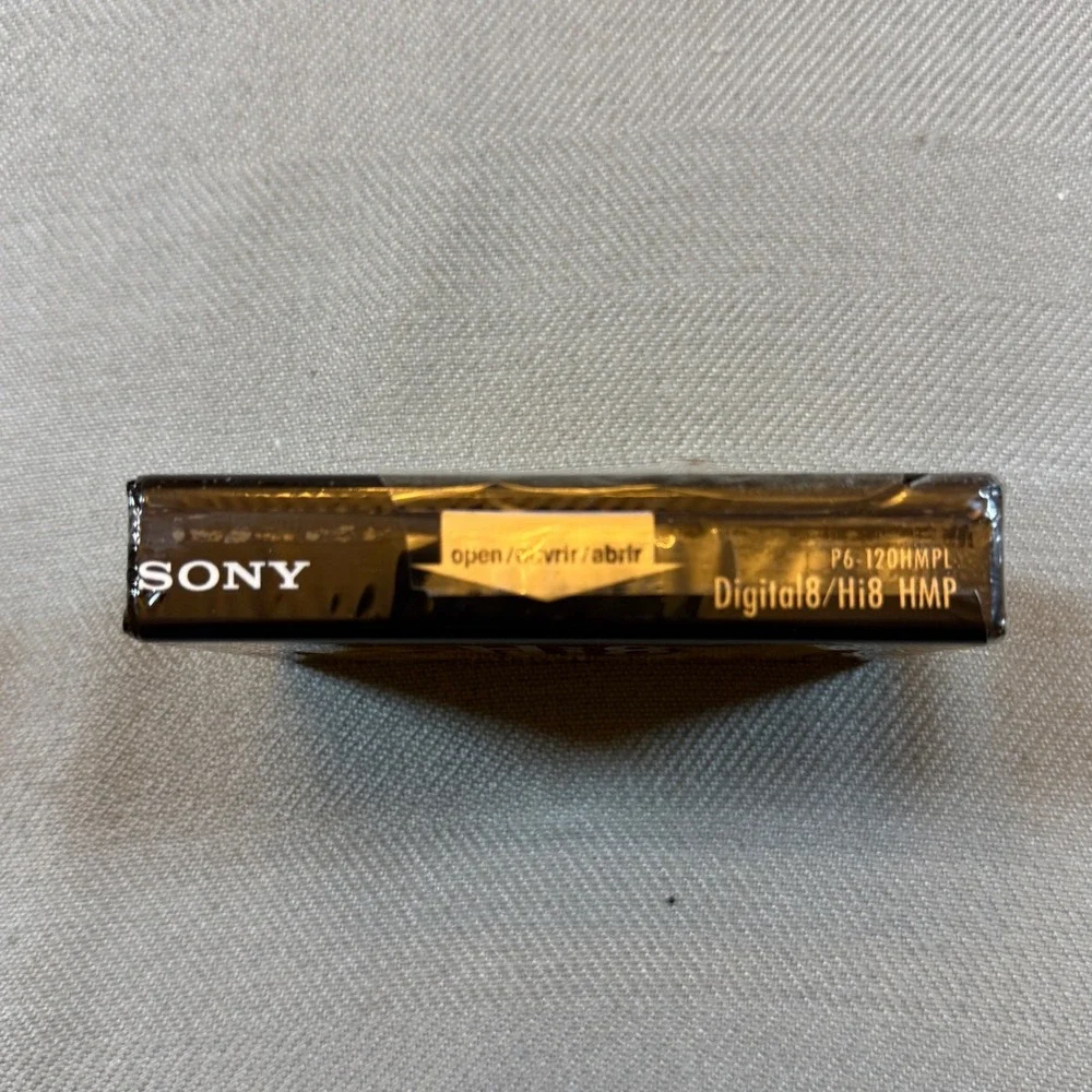 Sony Hi8 Digital8 Video Cassette Tape 120min HMP Metal Particle P6-120HMPL New